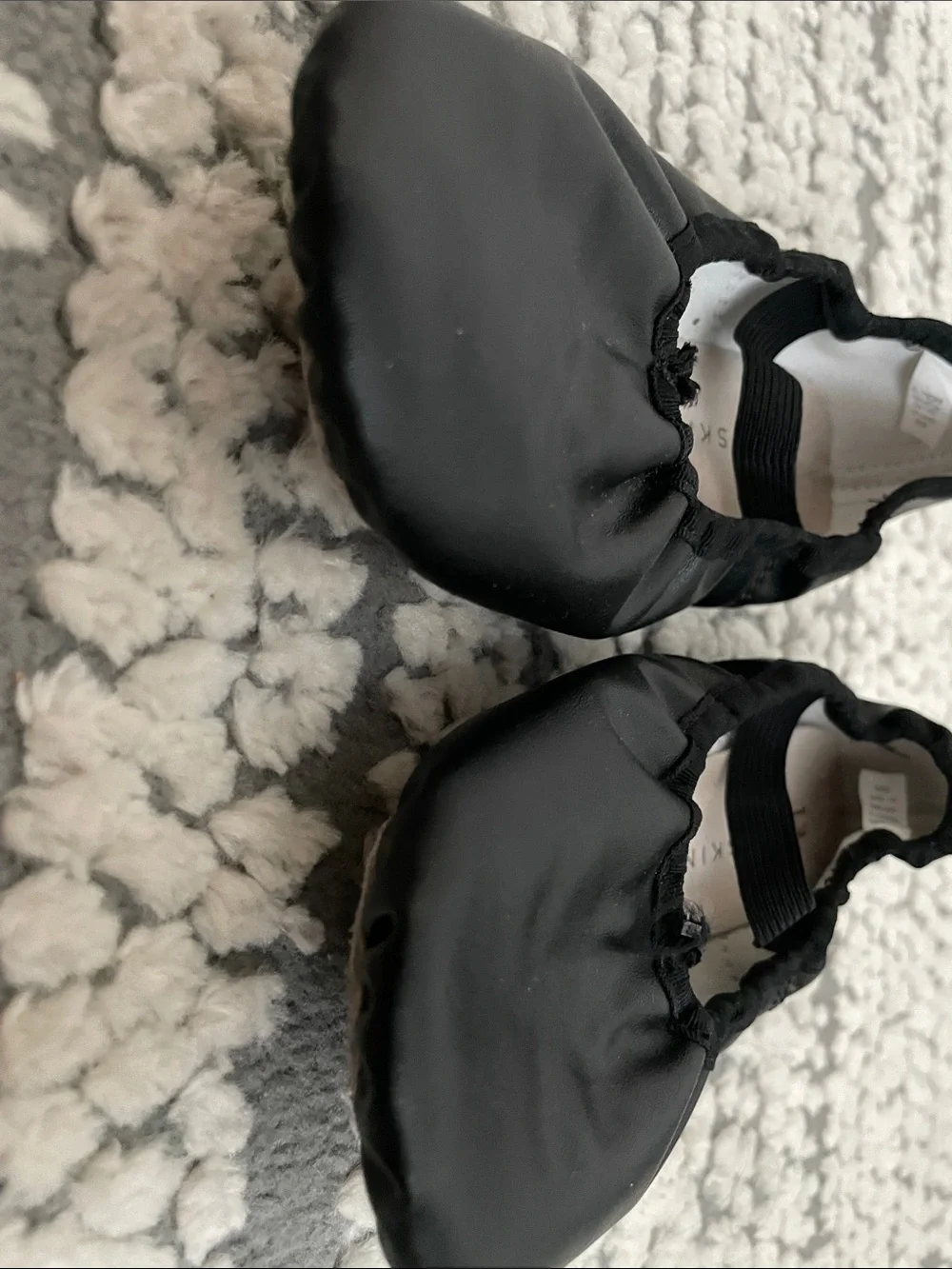 Danskin Black Slip-On Ballet Shoes